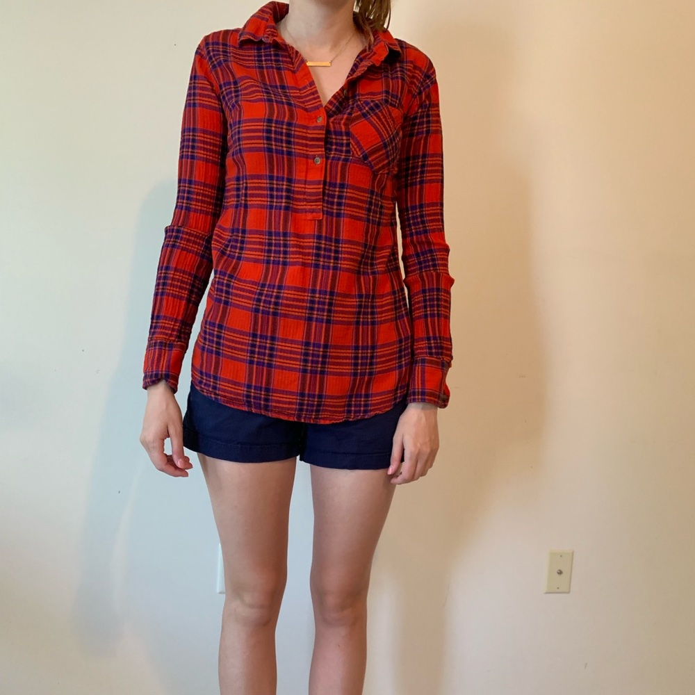 Light flannel for winter